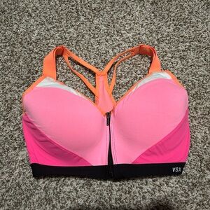 VSX bra Victoria’s Secret sport Pink and Orange Sports Bra